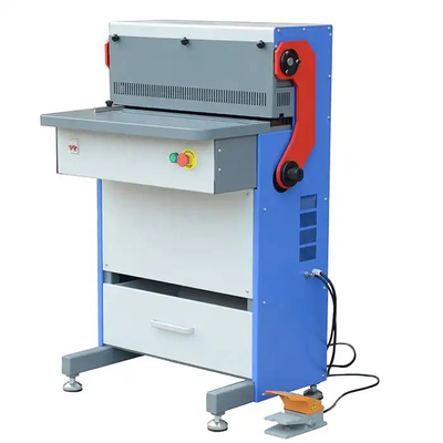 Super 600 Heavy Duty Paper Hole Punching Machine 2 In 1 Double Loop Spiral Wire O Closing Machine