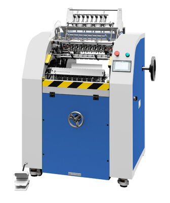 SX-340DP 8 Needles And 19mm Needle Interval Semi -automatic Binding Sewing Gathering Machine Manual Book Binding Machine 45 Cycles/Min