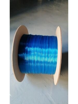 Eco-friendly Colorful Plastic Spiral PVC Plastic Coil Binding Recycled Wire Thickness Filament