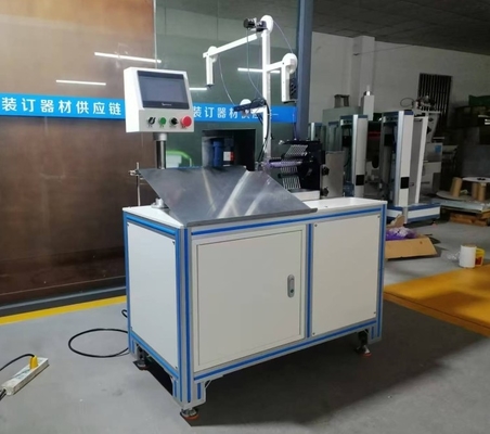 1500 vòng lặp / phút Thiết bị máy cắt và làm cuộn dây xoắn ốc kim loại đơn tự động