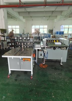 NB-550 Tự động sách tập luyện làm khâu dây ghi chép Binding And Folding Machine